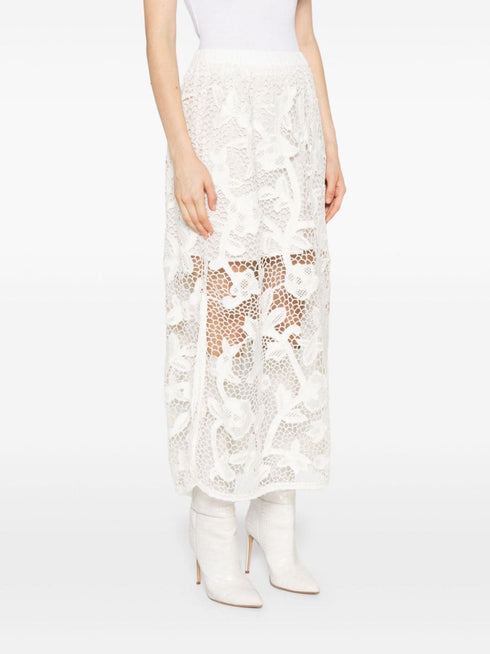 crochet midi skirt